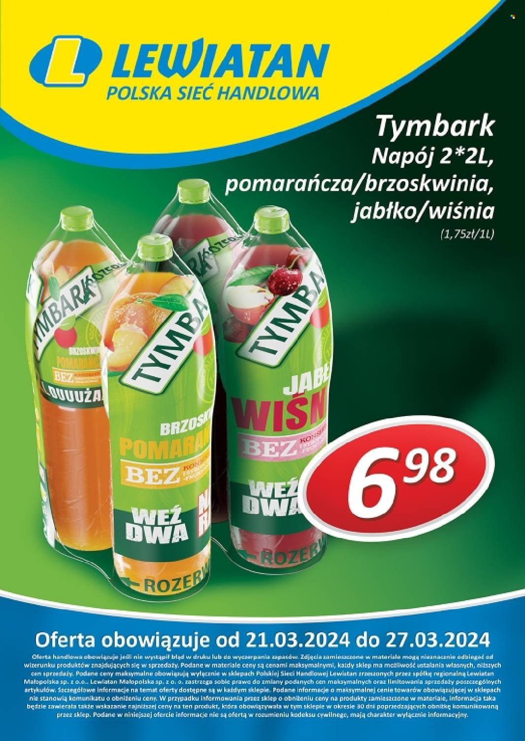 Gazetka Lewiatan - 21.03.2024 - 27.03.2024. Strona 4