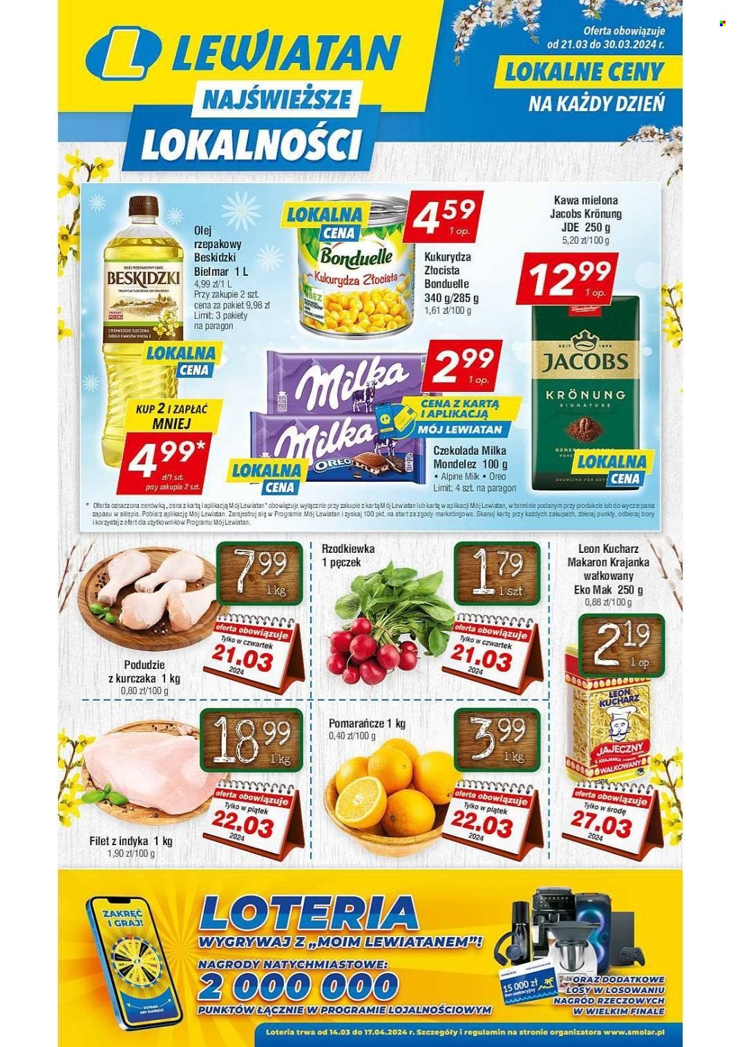 Gazetka Lewiatan - 21.03.2024 - 30.03.2024. Strona 1
