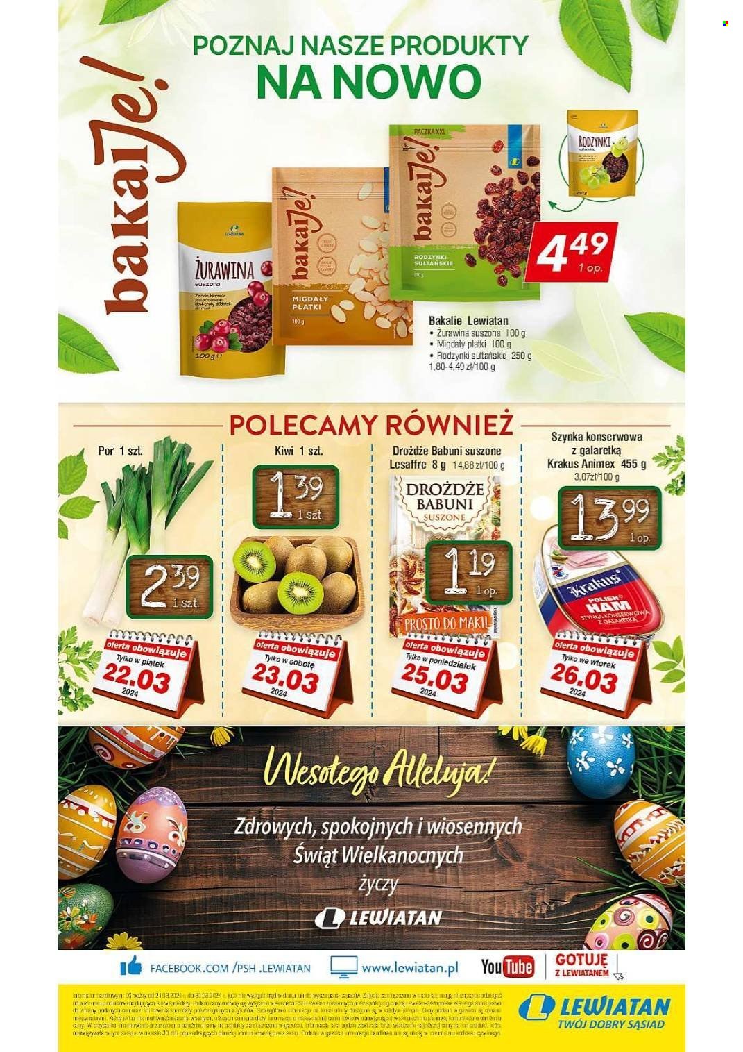Gazetka Lewiatan - 21.03.2024 - 30.03.2024. Strona 16