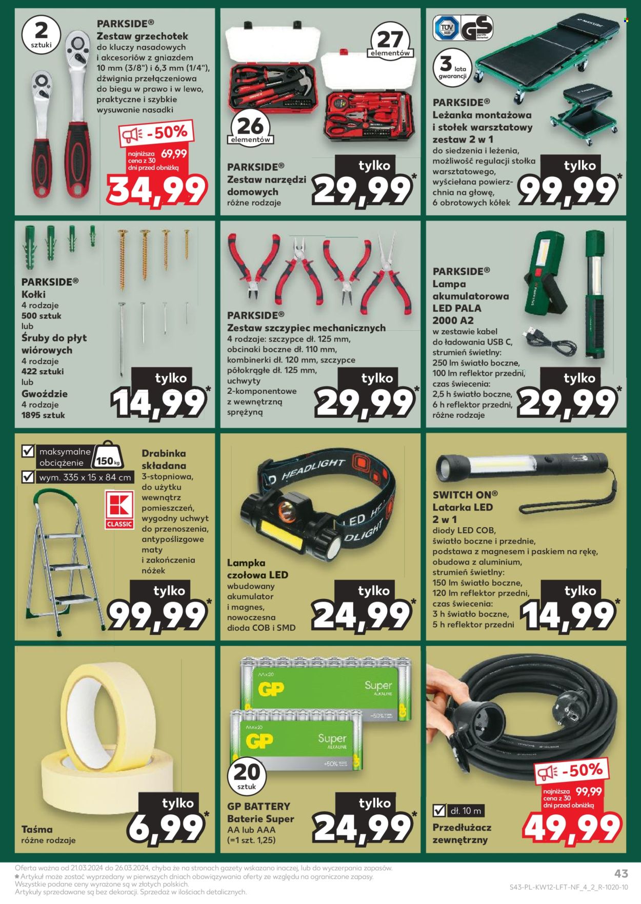 Gazetka Kaufland - 21.03.2024 - 26.03.2024. Strona 43