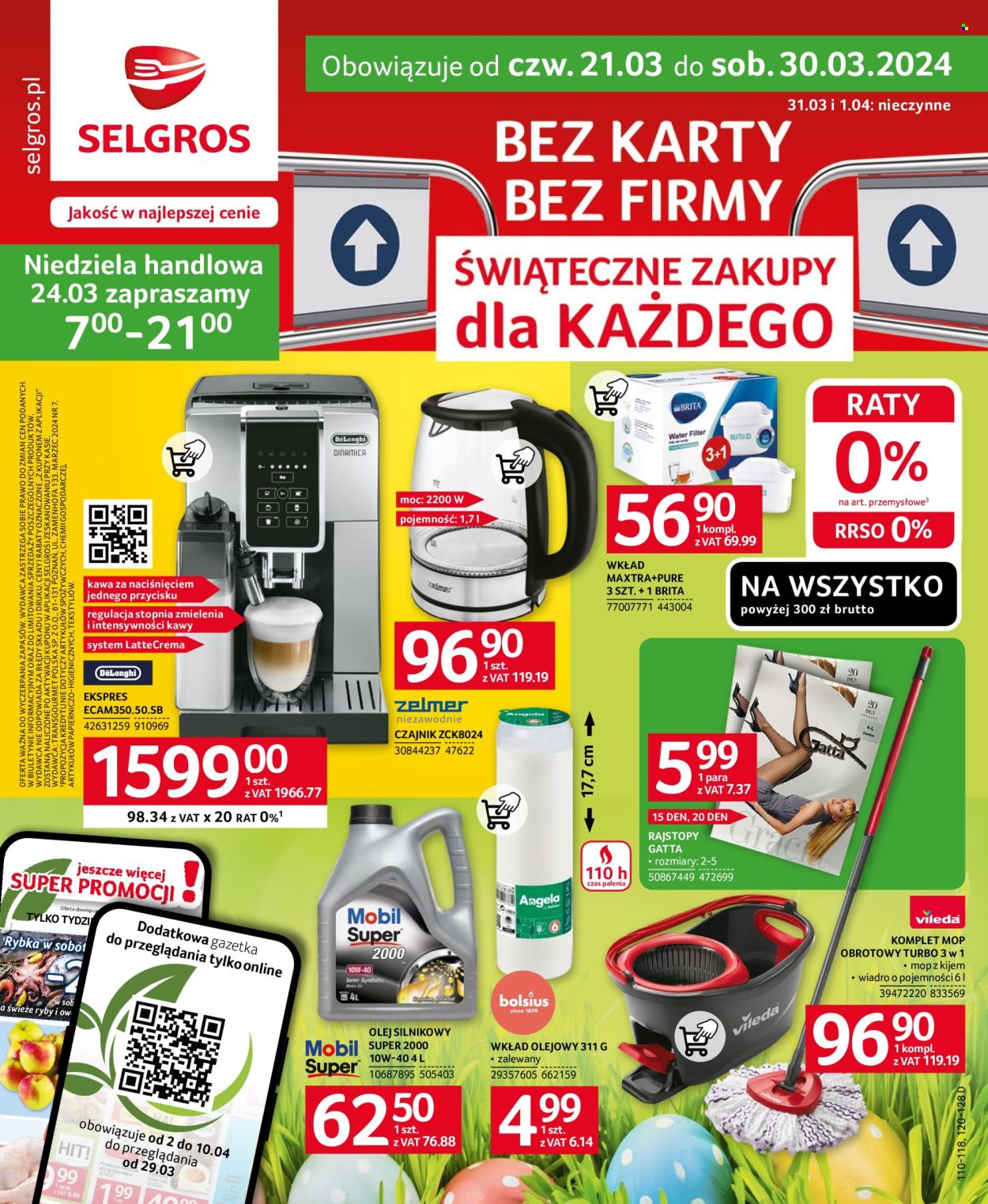 Gazetka Selgros - 21.03.2024 - 30.03.2024. Strona 1