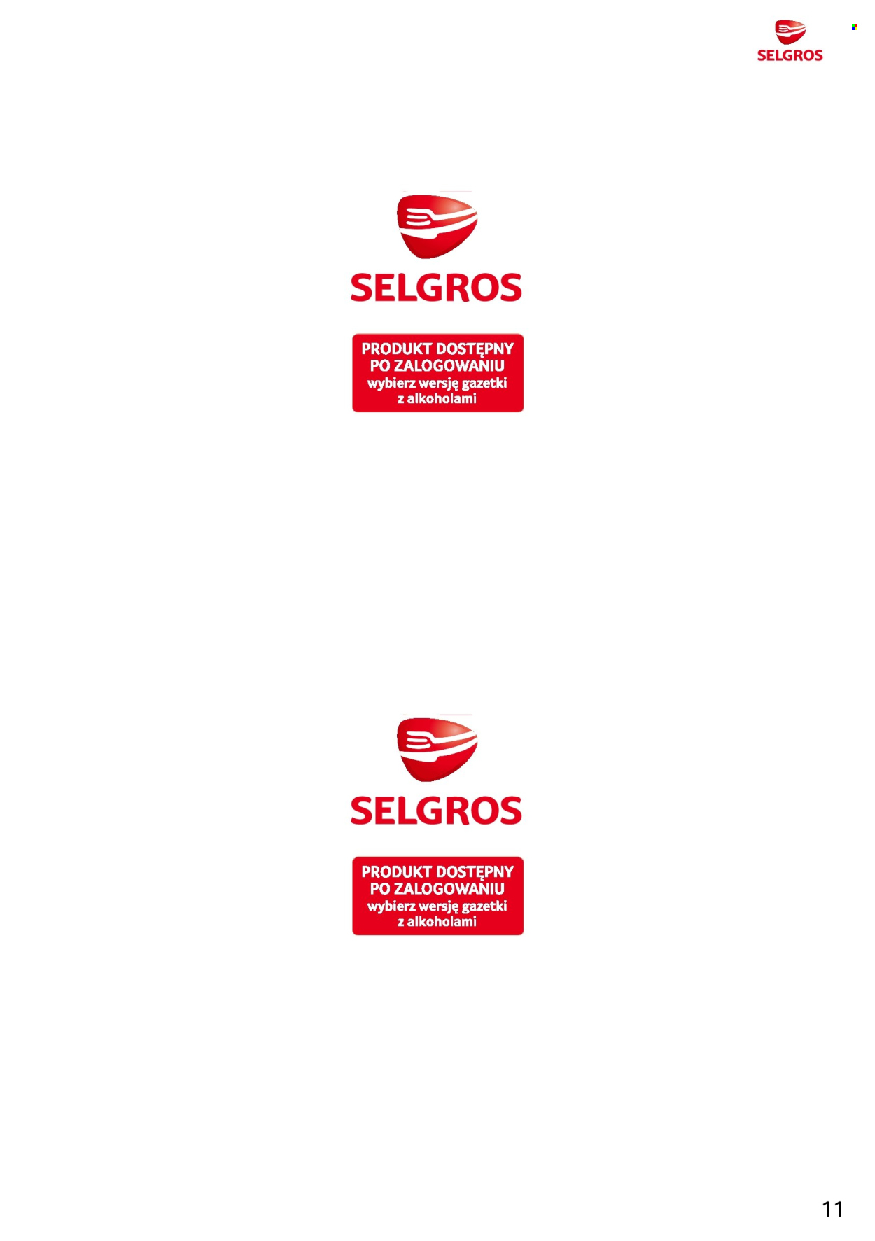 Gazetka Selgros - 21.03.2024 - 30.03.2024. Strona 11