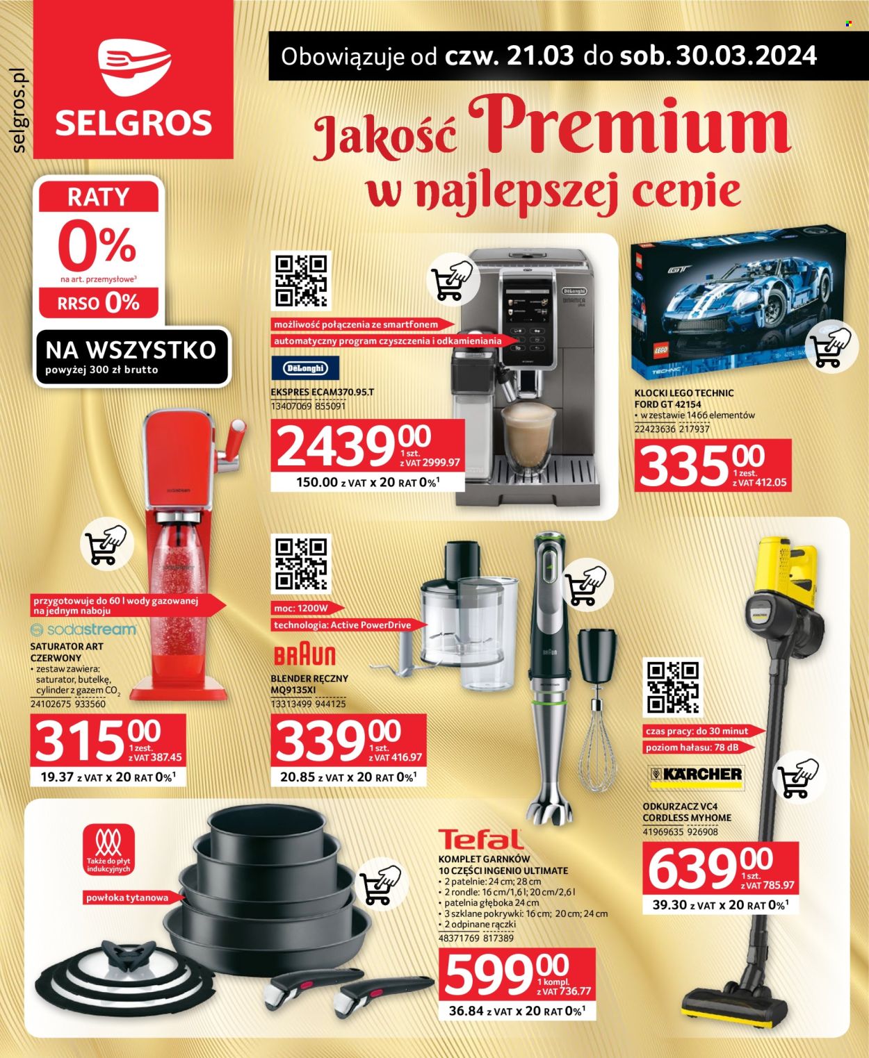 Gazetka Selgros - 21.03.2024 - 30.03.2024. Strona 1