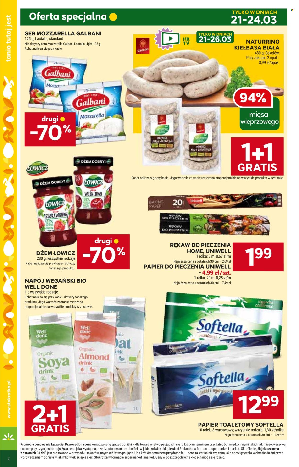 Gazetka Stokrotka Supermarket - 21.03.2024 - 26.03.2024. Strona 2