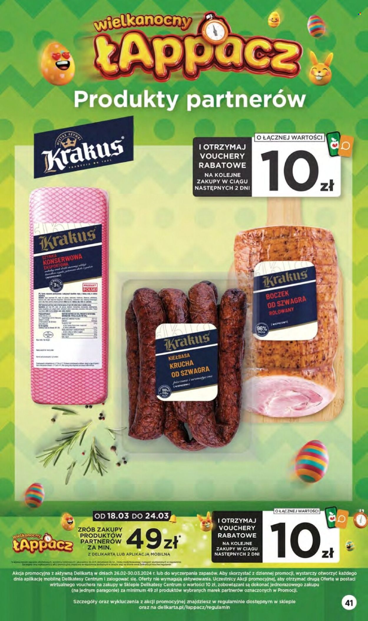 Gazetka Delikatesy Centrum - 21.03.2024 - 27.03.2024. Strona 41