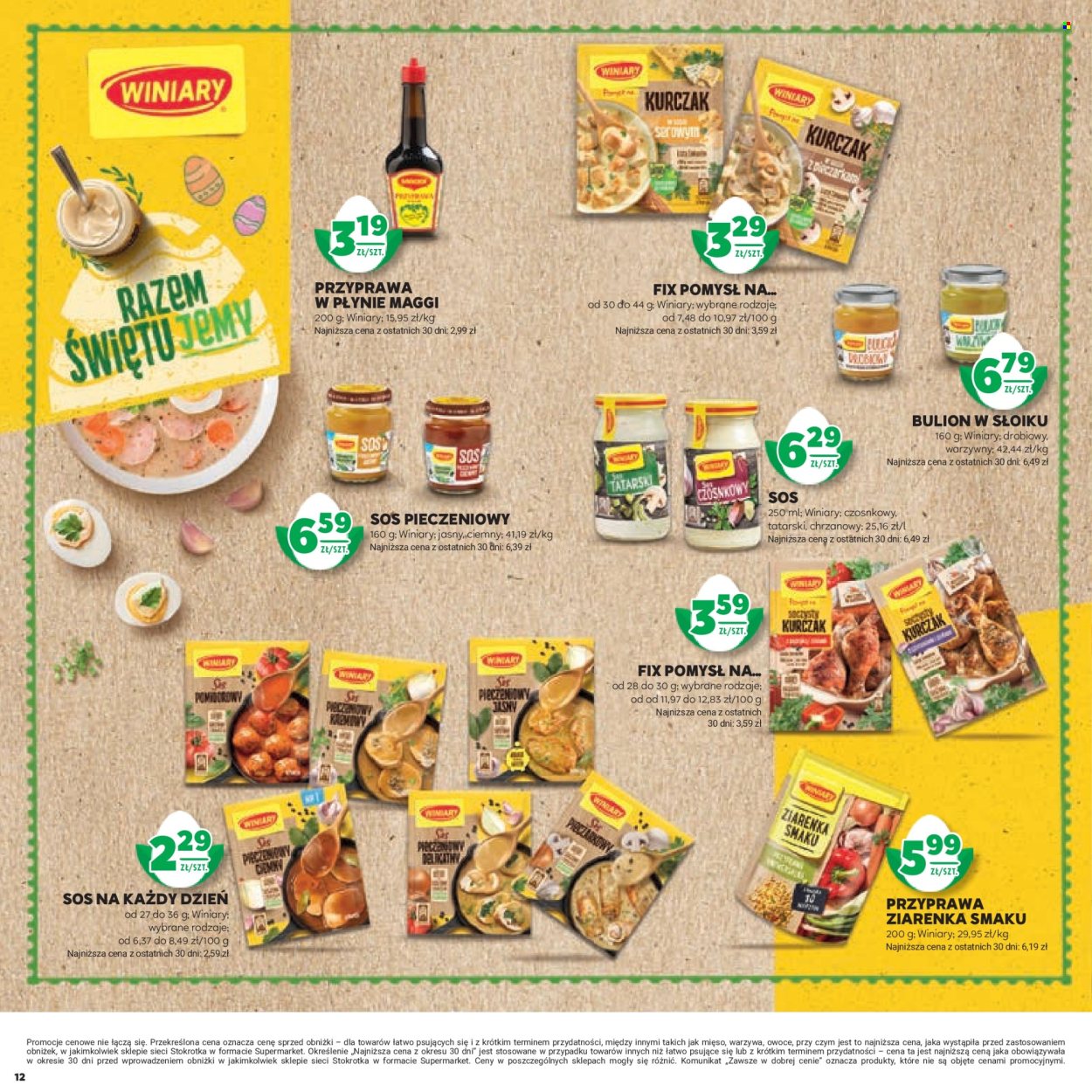 Gazetka Stokrotka Supermarket - 21.03.2024 - 3.04.2024. Strona 12