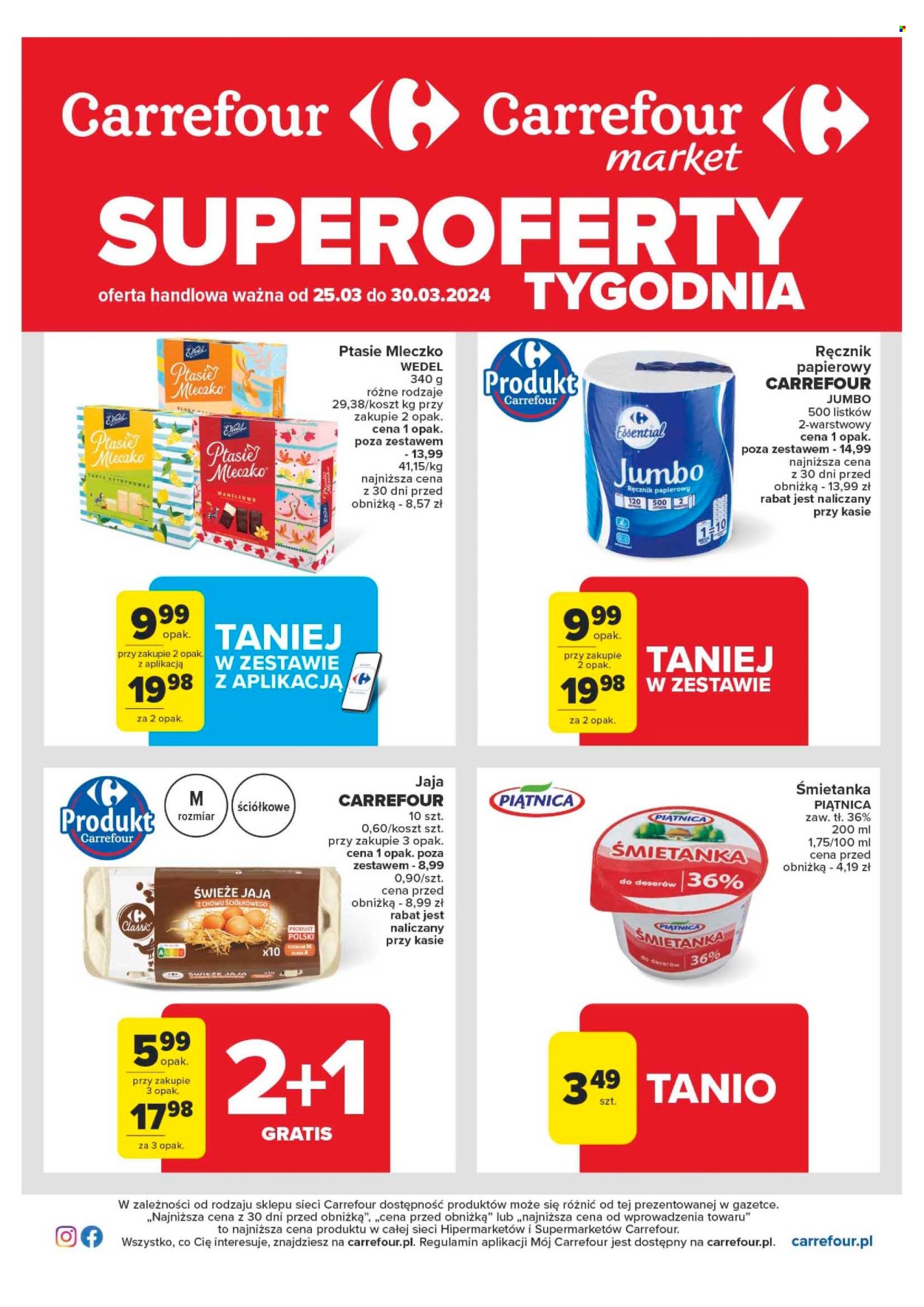 Gazetka Carrefour - 25.03.2024 - 30.03.2024. Strona 1
