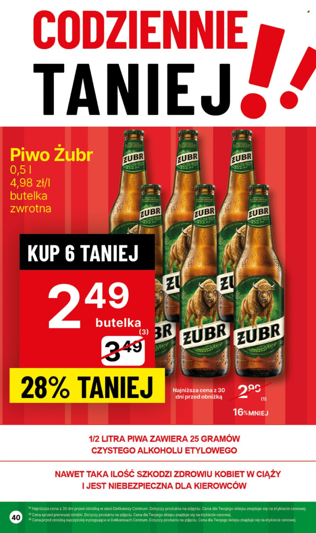 Gazetka Delikatesy Centrum - 25.03.2024 - 31.03.2024. Strona 40