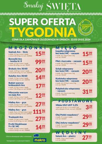 Gazetka Makro - 23.03.2024 - 29.03.2024.