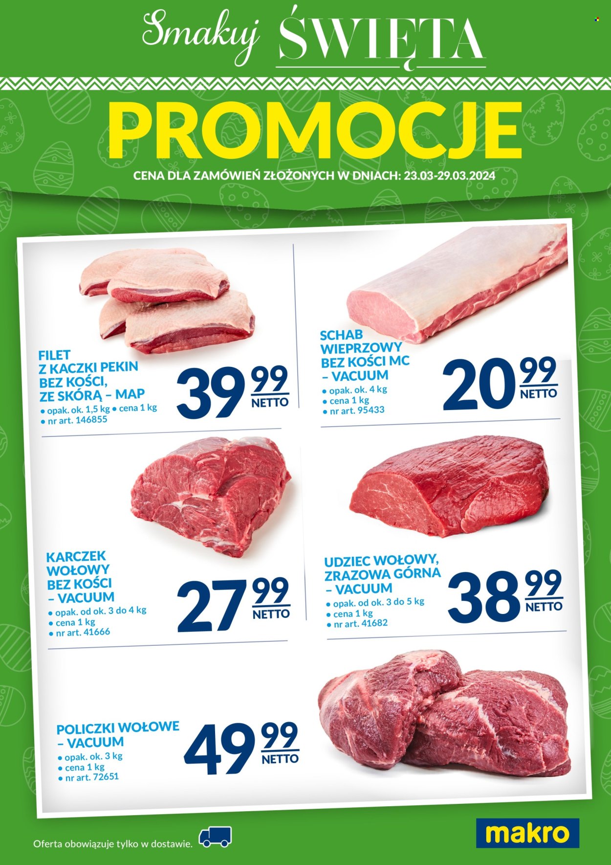 Gazetka Makro - 23.03.2024 - 29.03.2024. Strona 1