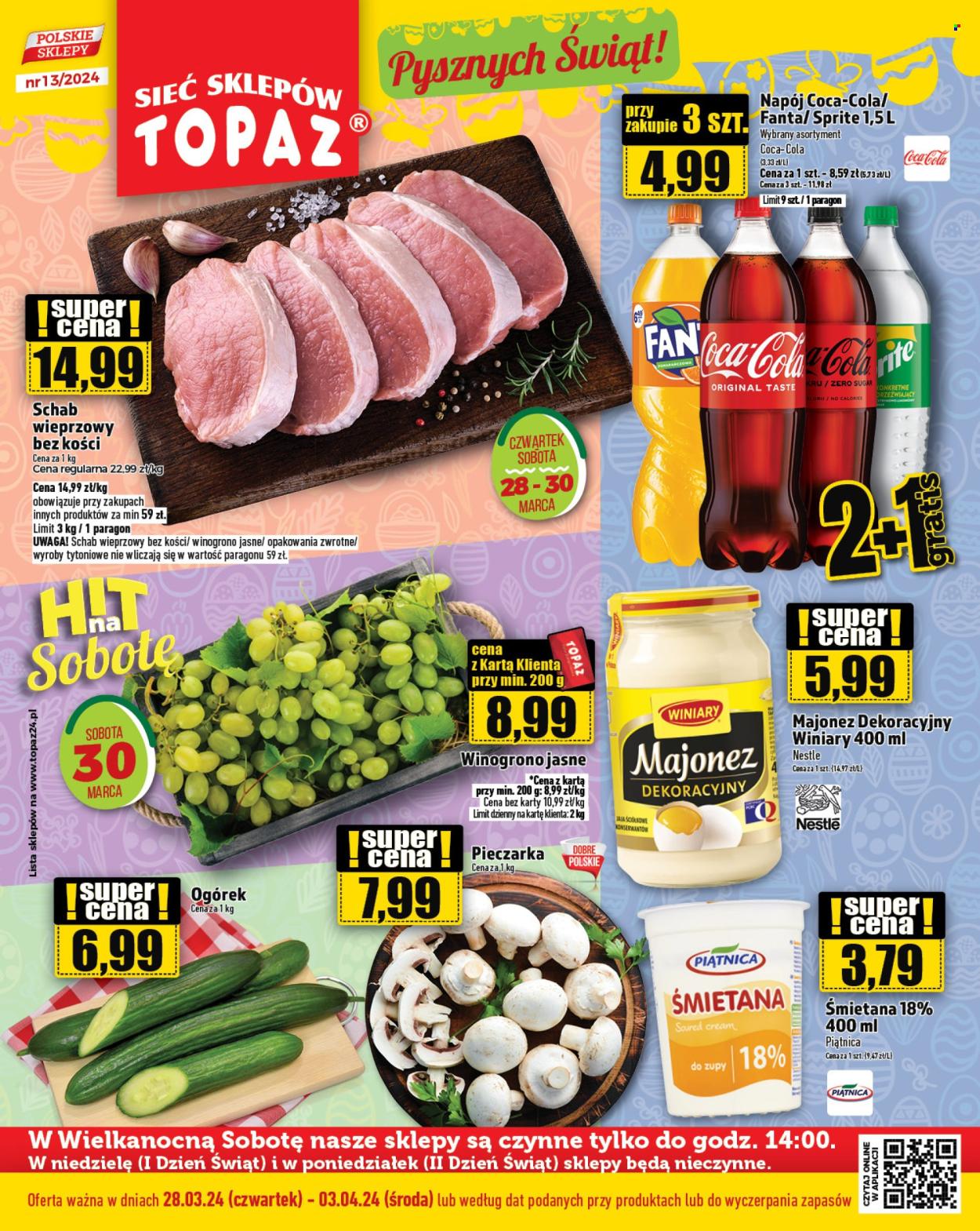 Gazetka Topaz - 28.03.2024 - 3.04.2024. Strona 1