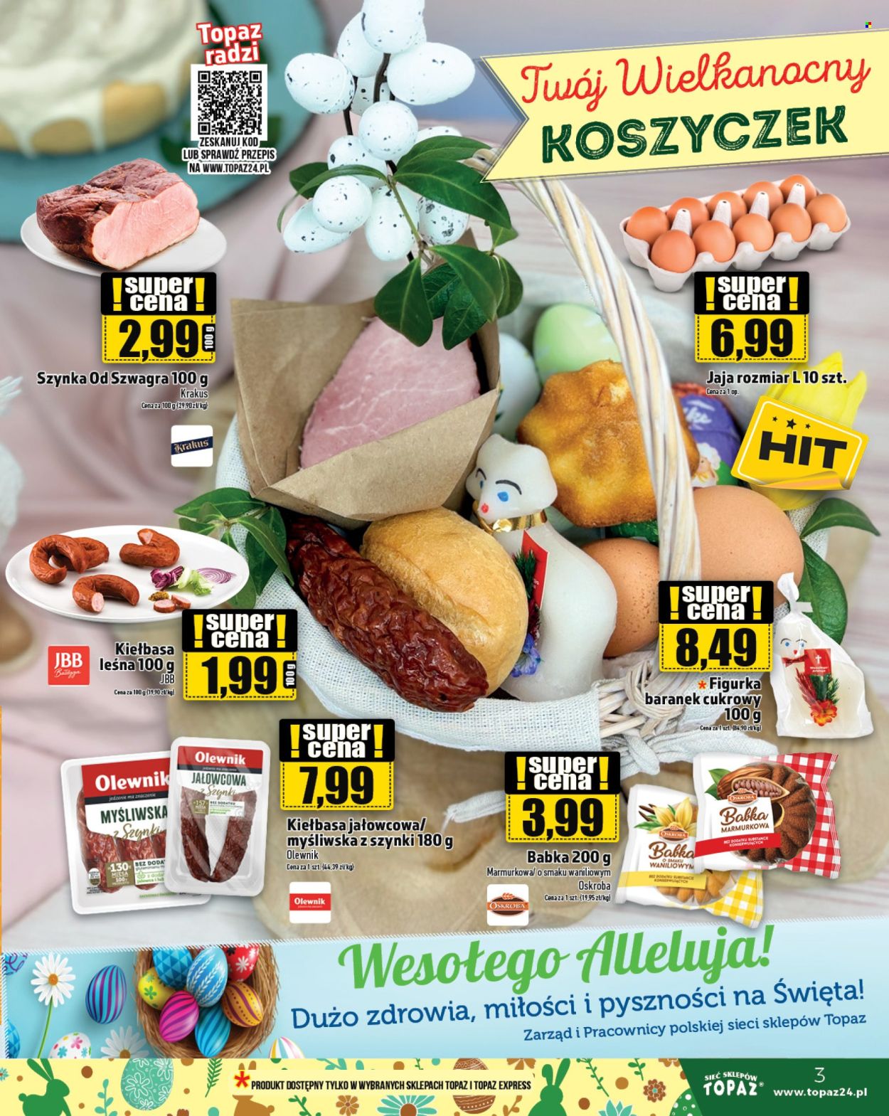 Gazetka Topaz - 28.03.2024 - 3.04.2024. Strona 3