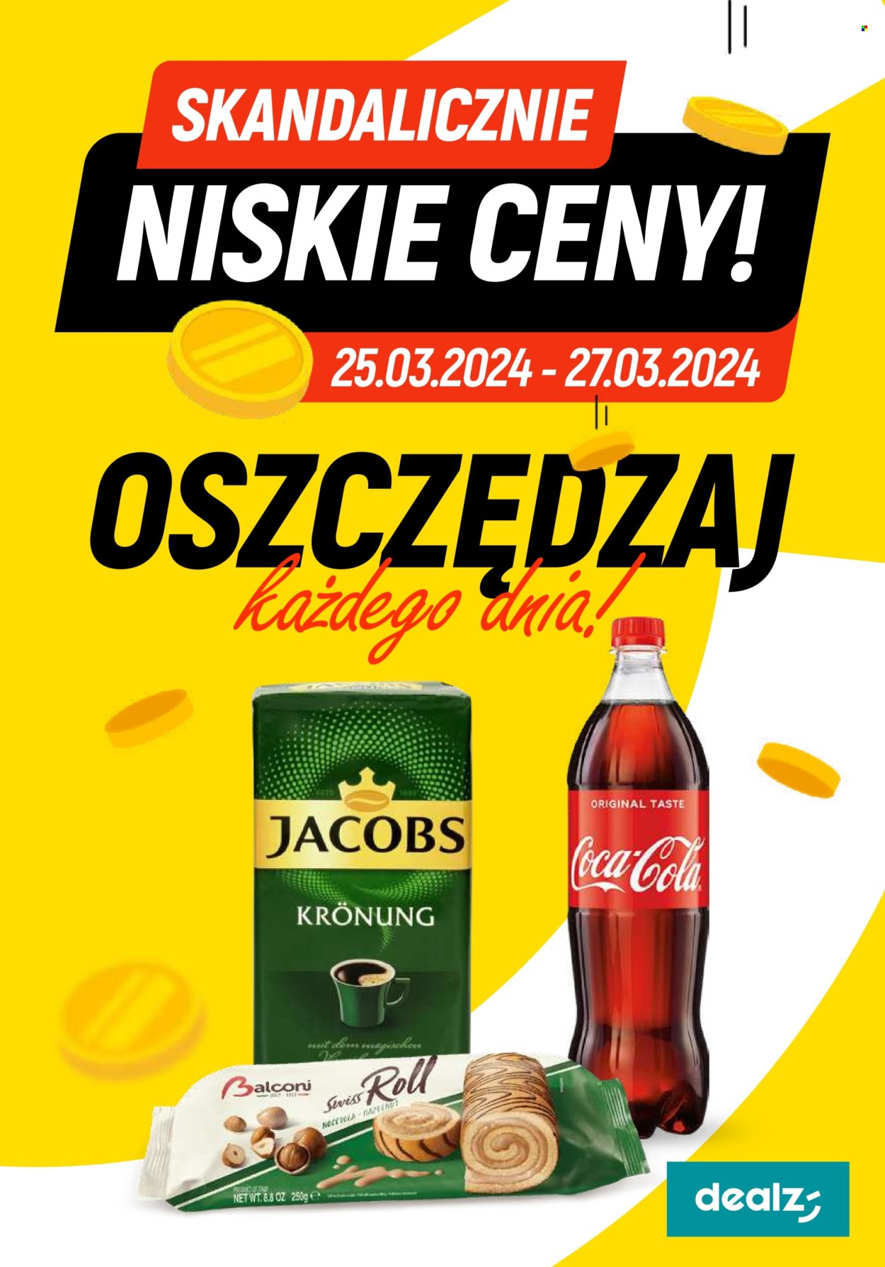 Gazetka Dealz - 25.03.2024 - 27.03.2024. Strona 1