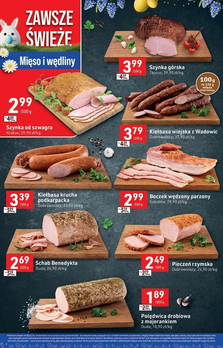 Gazetka Stokrotka Optima - 27.03.2024 - 3.04.2024. Strona 2