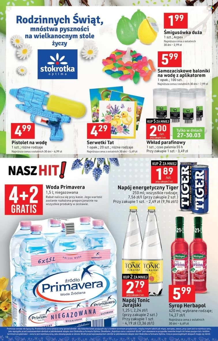 Gazetka Stokrotka Optima - 27.03.2024 - 3.04.2024. Strona 12