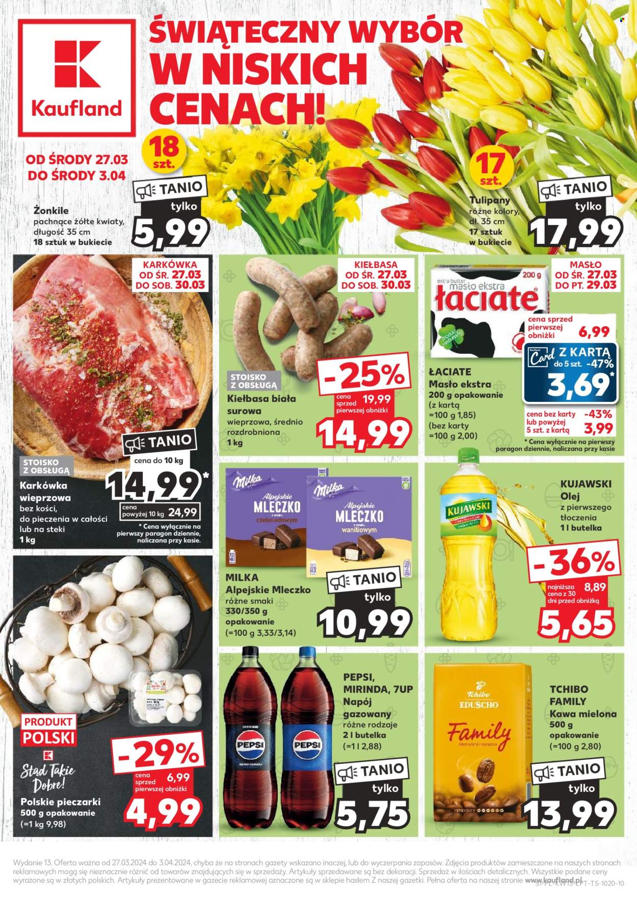 Gazetka Kaufland - 27.03.2024 - 3.04.2024. Strona 1
