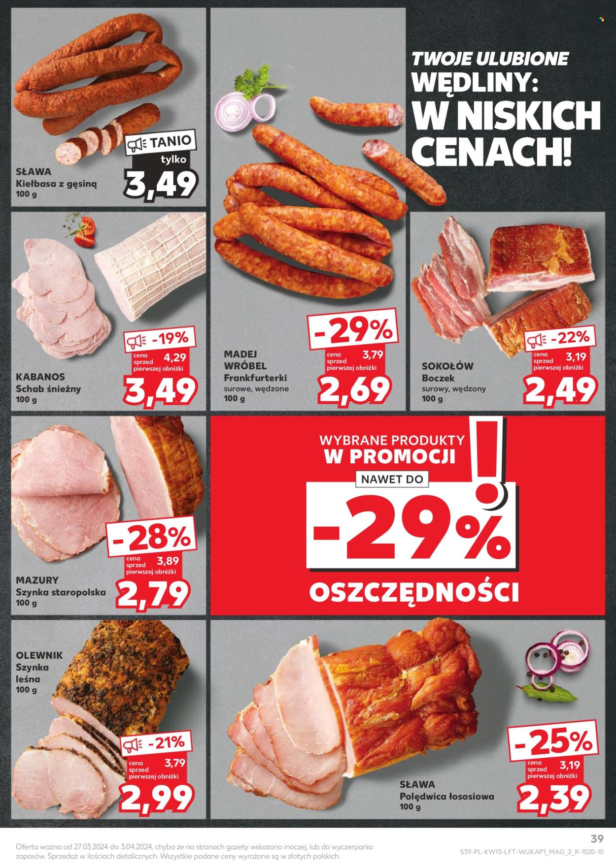 Gazetka Kaufland - 27.03.2024 - 3.04.2024. Strona 39