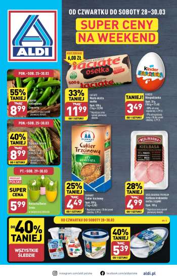 Gazetka ALDI - 28.03.2024 - 30.03.2024.
