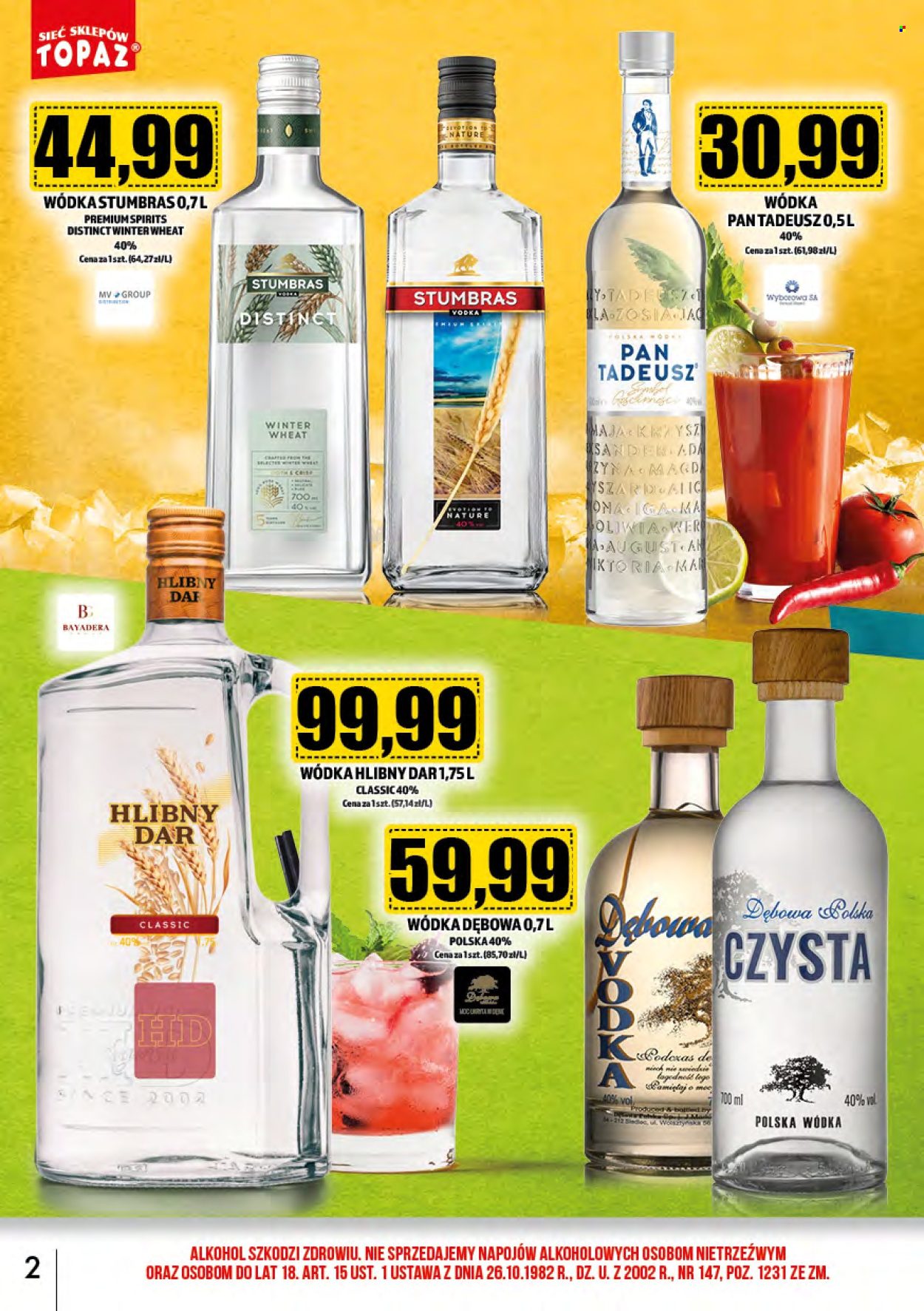 Gazetka Topaz - 2.04.2024 - 30.04.2024. Strona 2