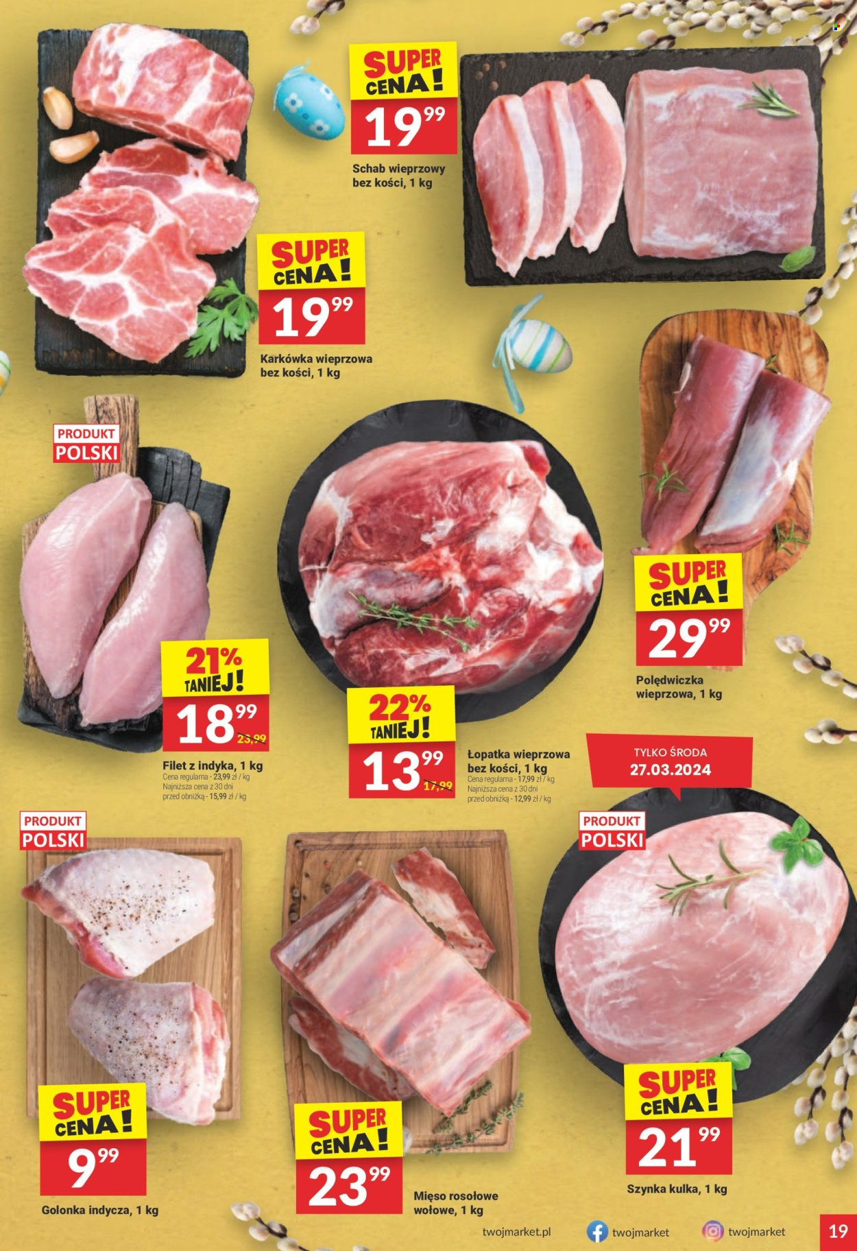 Gazetka Twój Market - 27.03.2024 - 31.03.2024. Strona 19
