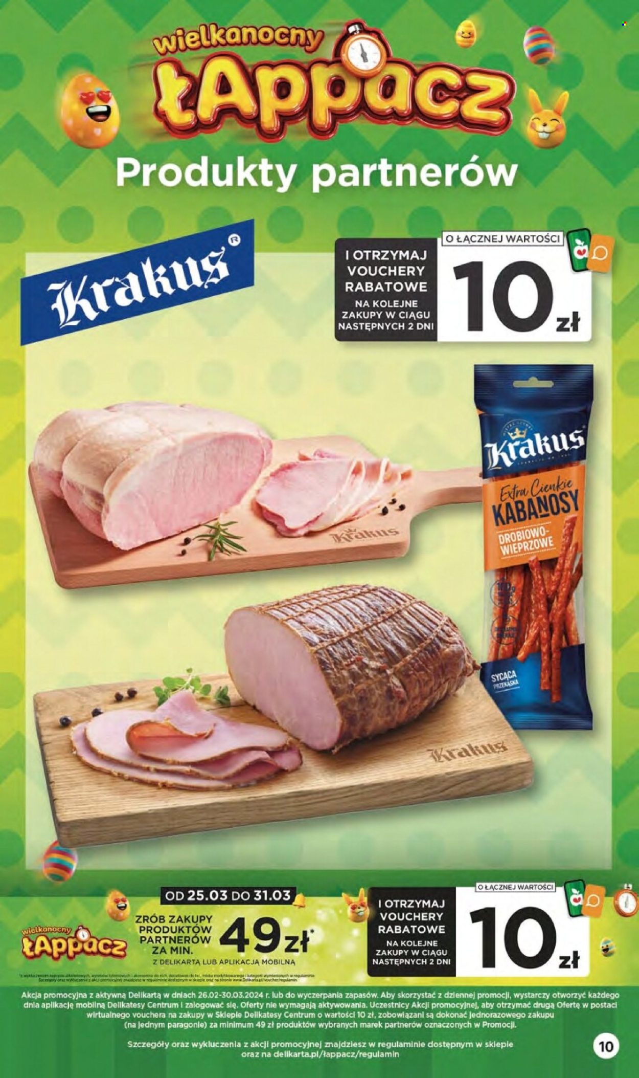 Gazetka Delikatesy Centrum - 28.03.2024 - 3.04.2024. Strona 10