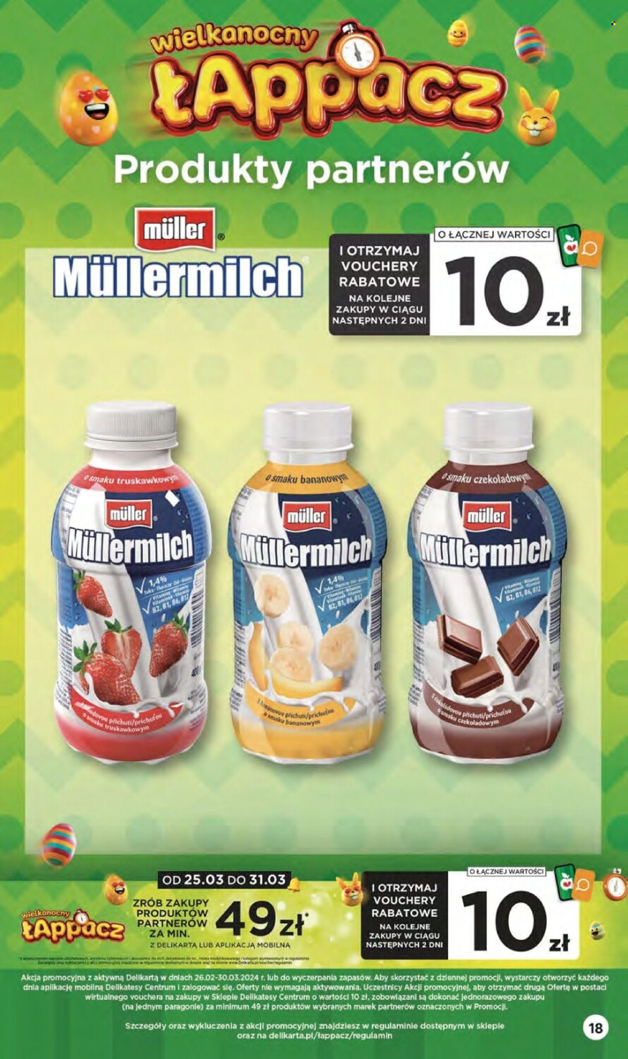 Gazetka Delikatesy Centrum - 28.03.2024 - 3.04.2024. Strona 18