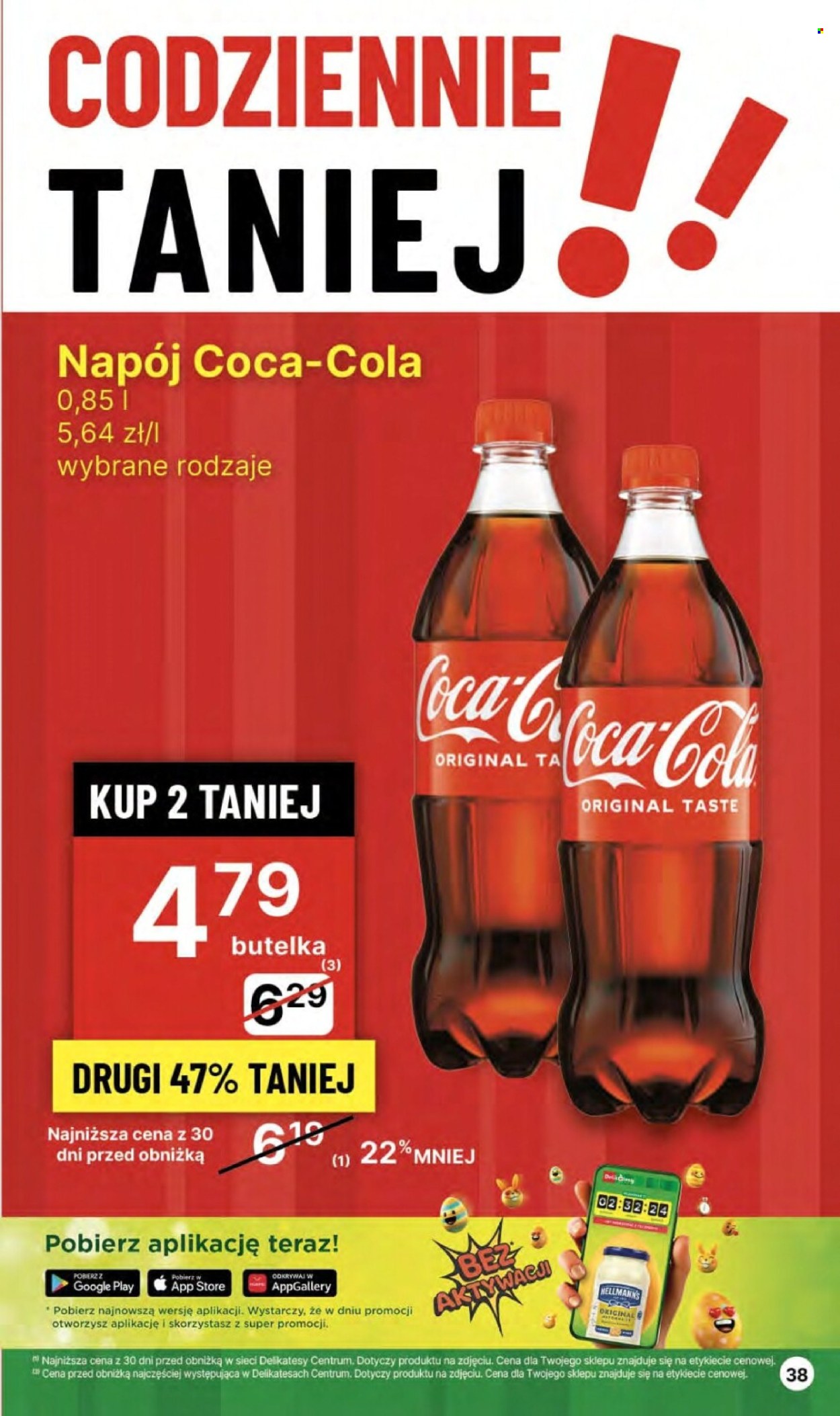 Gazetka Delikatesy Centrum - 28.03.2024 - 3.04.2024. Strona 38