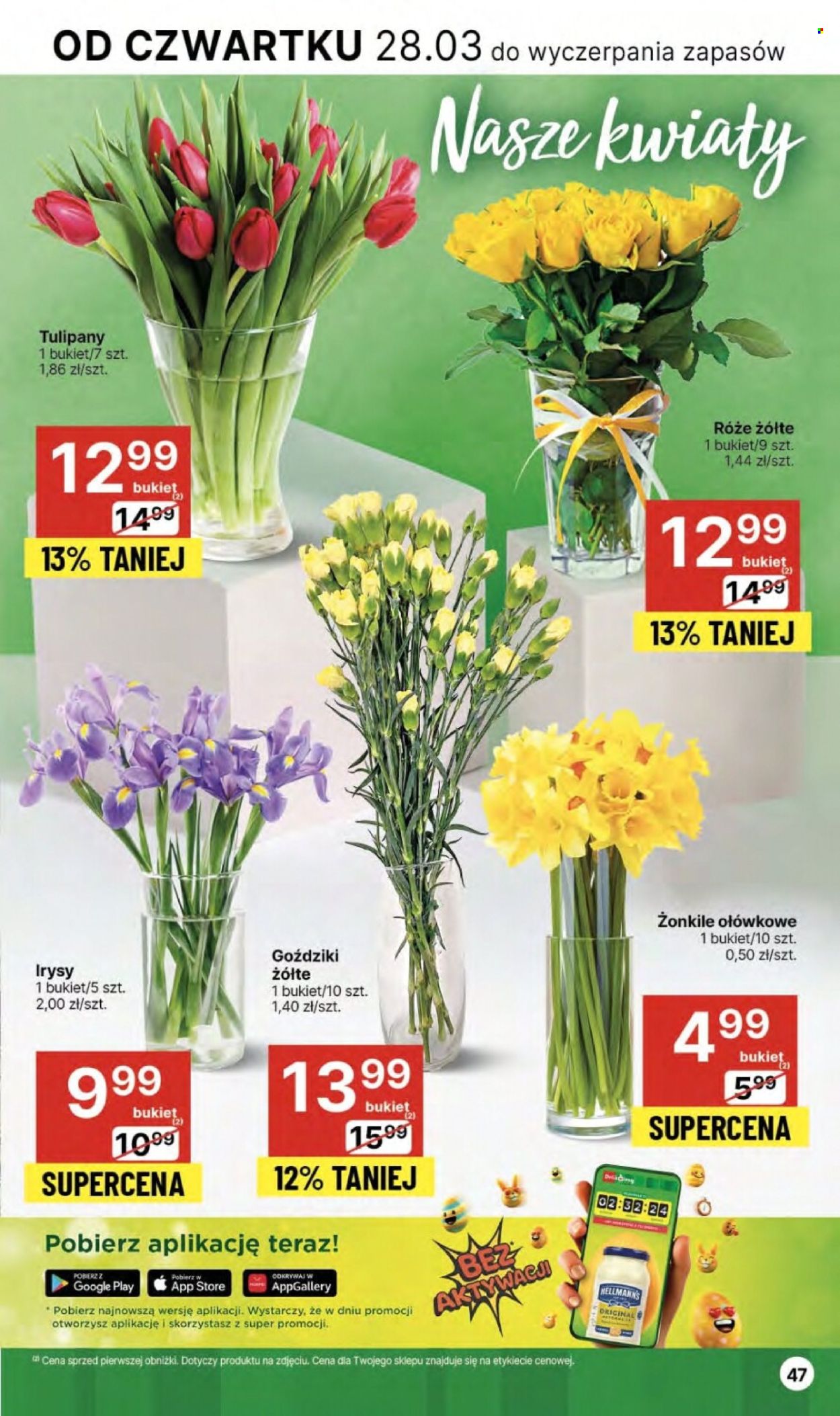 Gazetka Delikatesy Centrum - 28.03.2024 - 3.04.2024. Strona 47