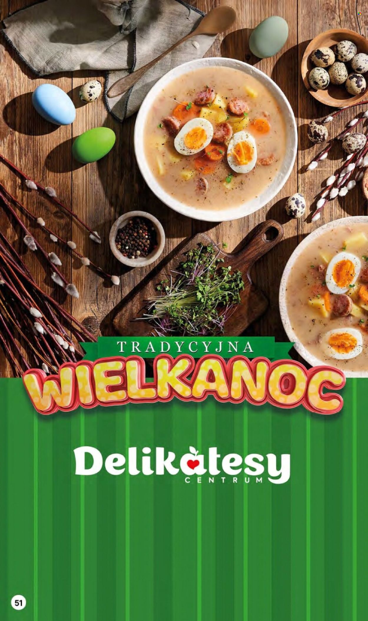 Gazetka Delikatesy Centrum - 28.03.2024 - 3.04.2024. Strona 51