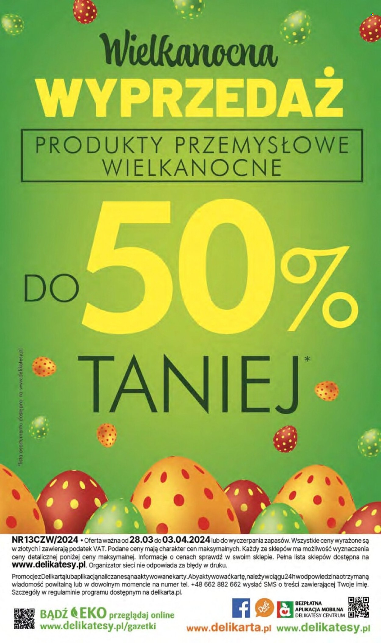 Gazetka Delikatesy Centrum - 28.03.2024 - 3.04.2024. Strona 62