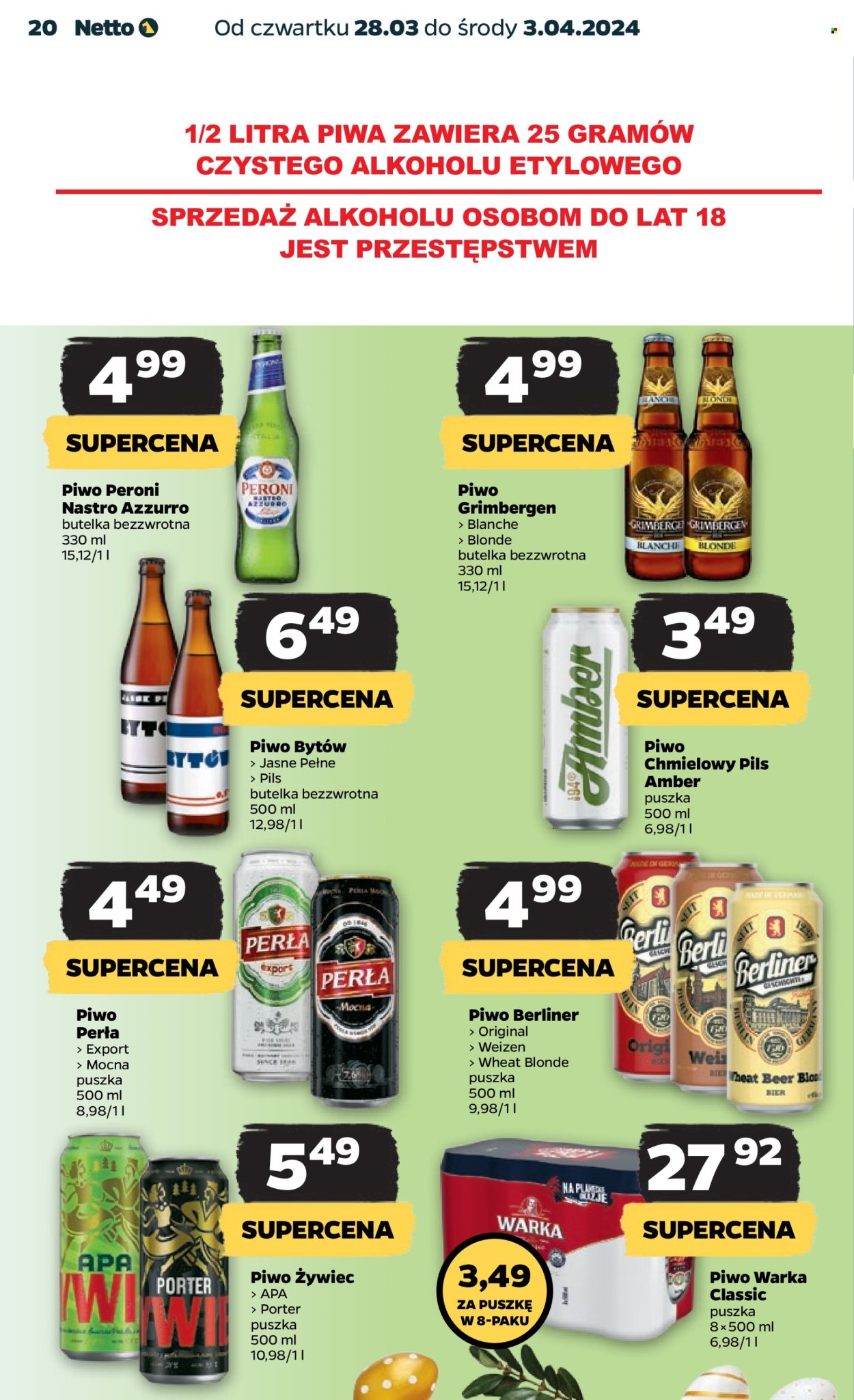 Gazetka Netto - 28.03.2024 - 3.04.2024. Strona 20