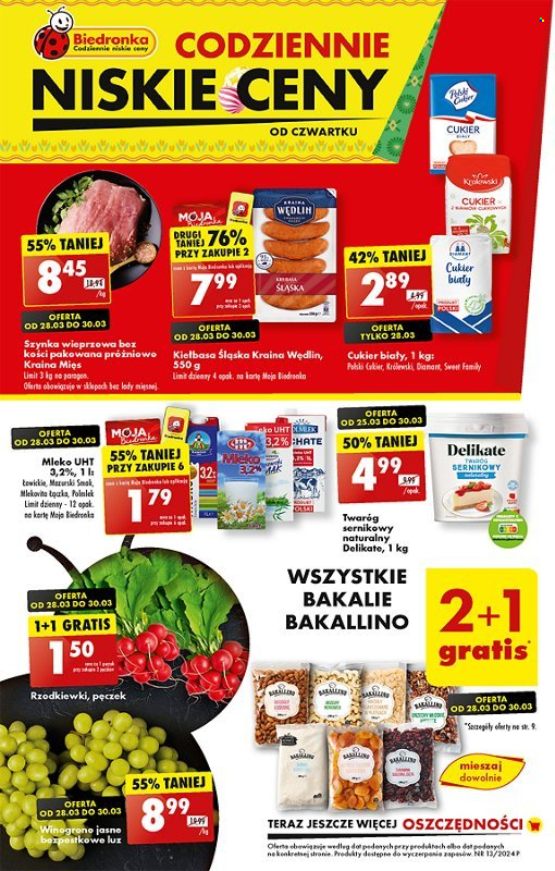 Gazetka Biedronka - 28.03.2024 - 30.03.2024. Strona 1