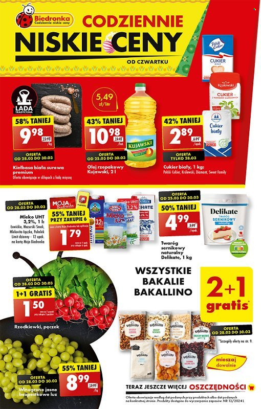 Gazetka Biedronka - 28.03.2024 - 30.03.2024. Strona 1