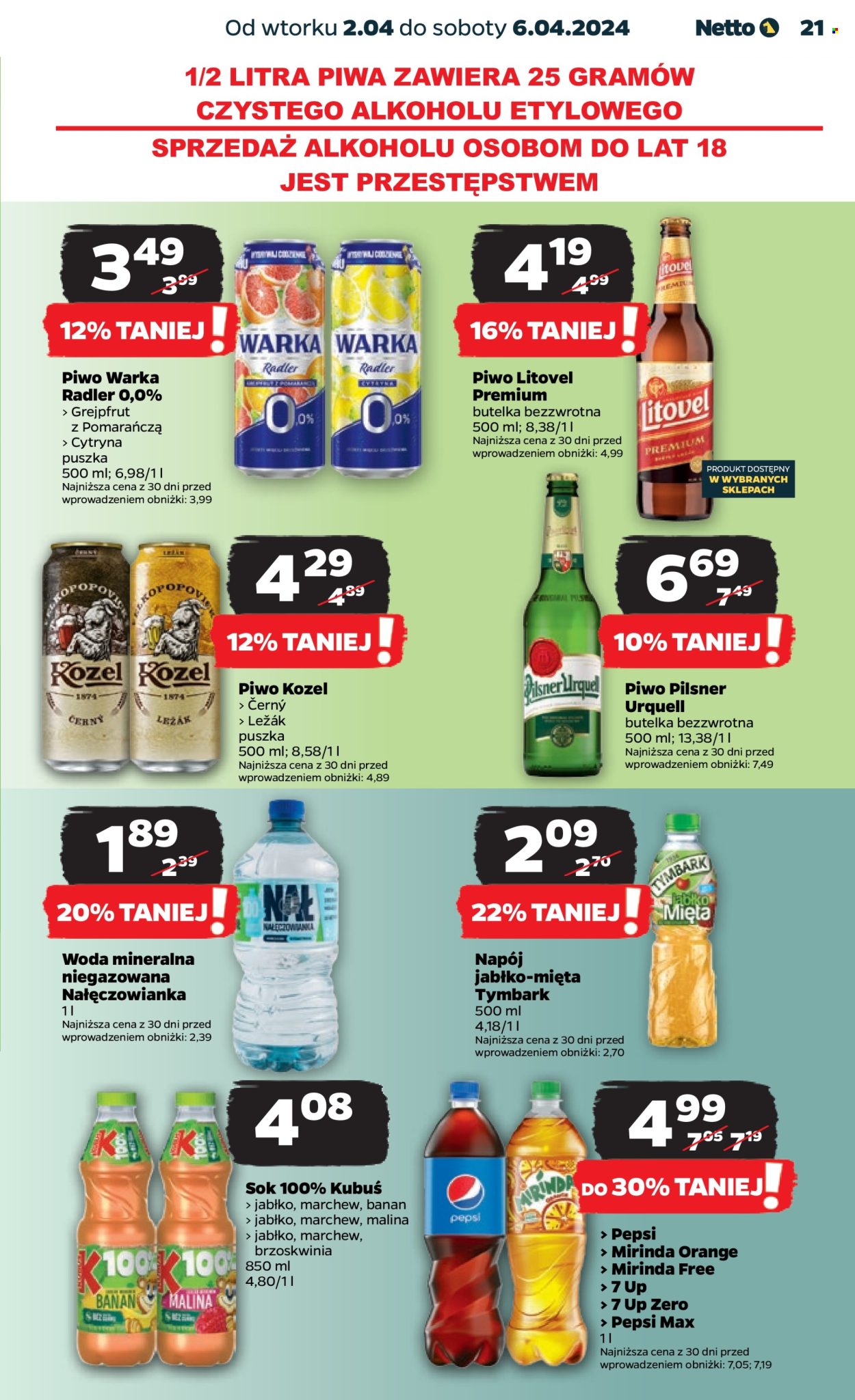 Gazetka Netto - 2.04.2024 - 6.04.2024. Strona 21