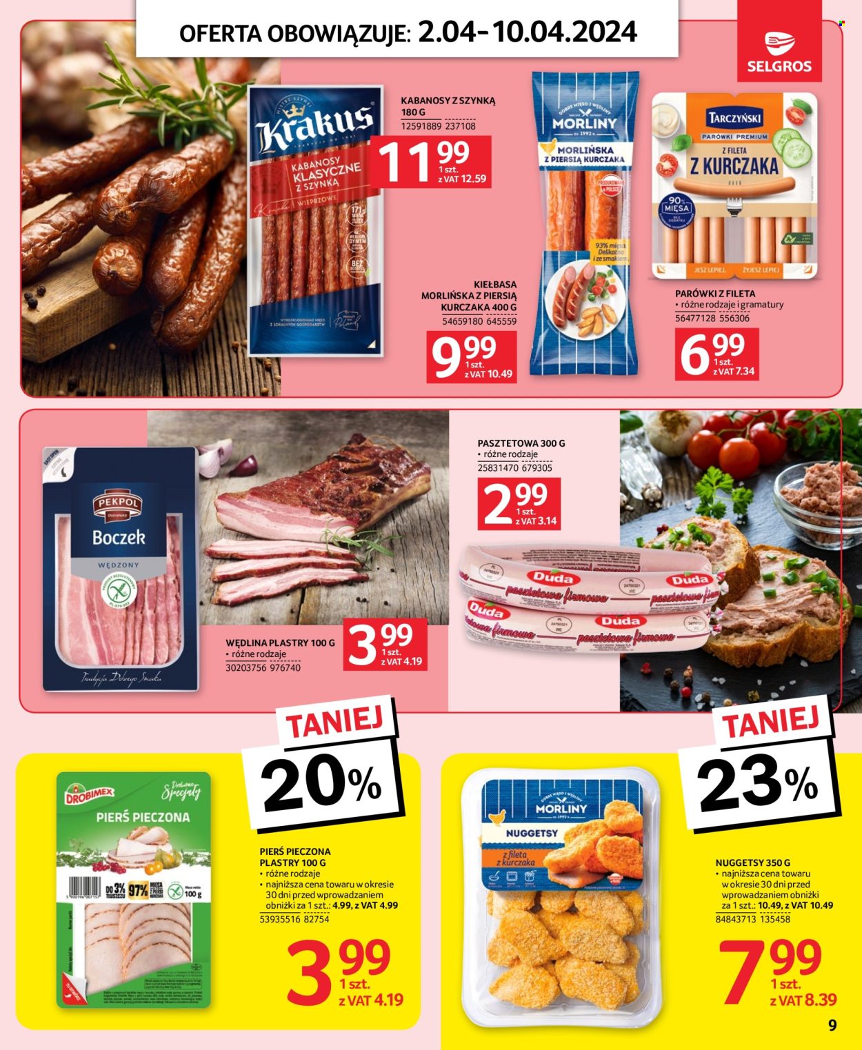 Gazetka Selgros - 2.04.2024 - 10.04.2024. Strona 9
