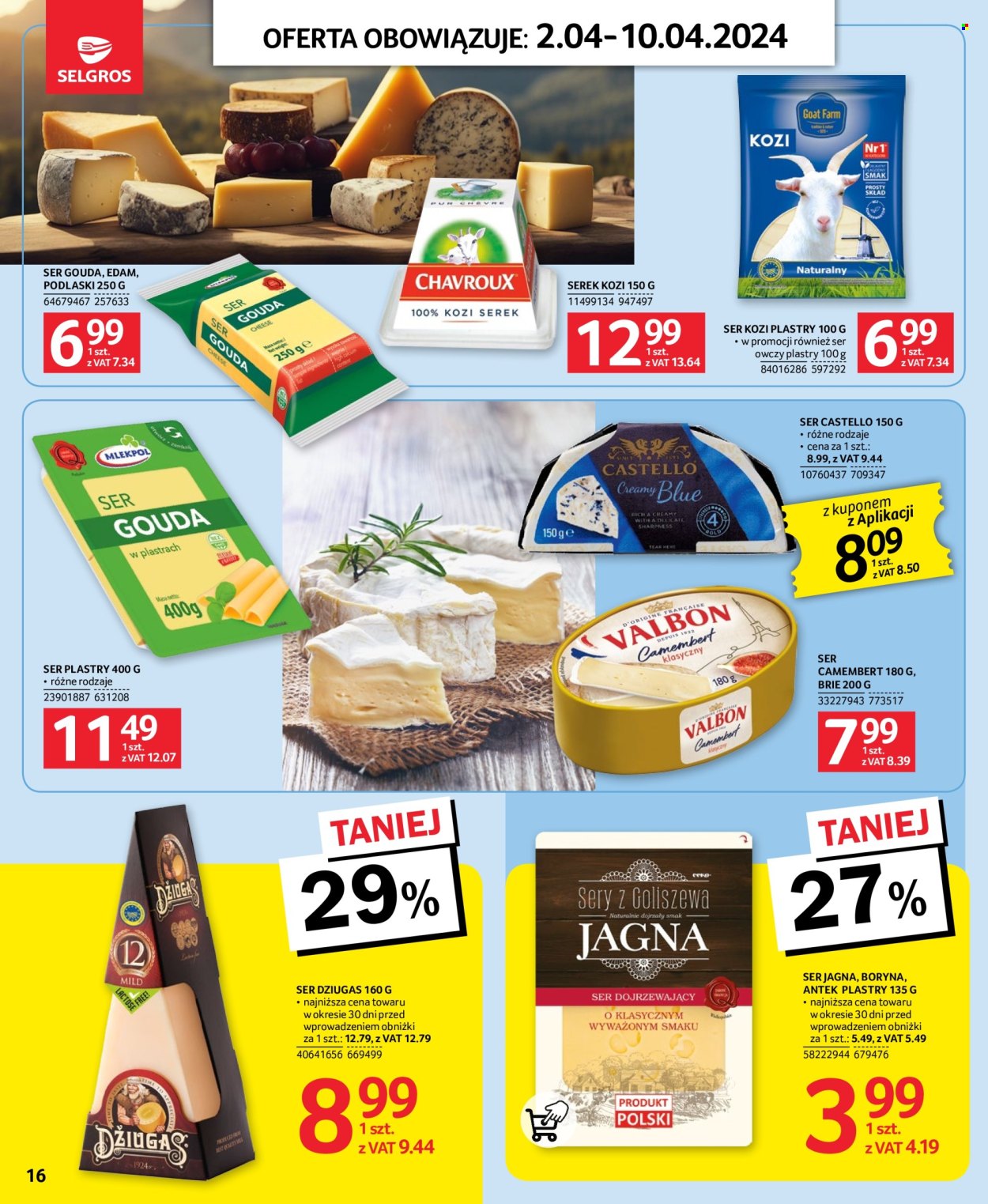 Gazetka Selgros - 2.04.2024 - 10.04.2024. Strona 16