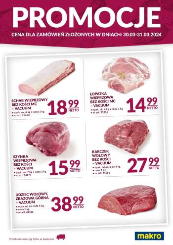 Gazetka Makro - 30.03.2024 - 31.03.2024.