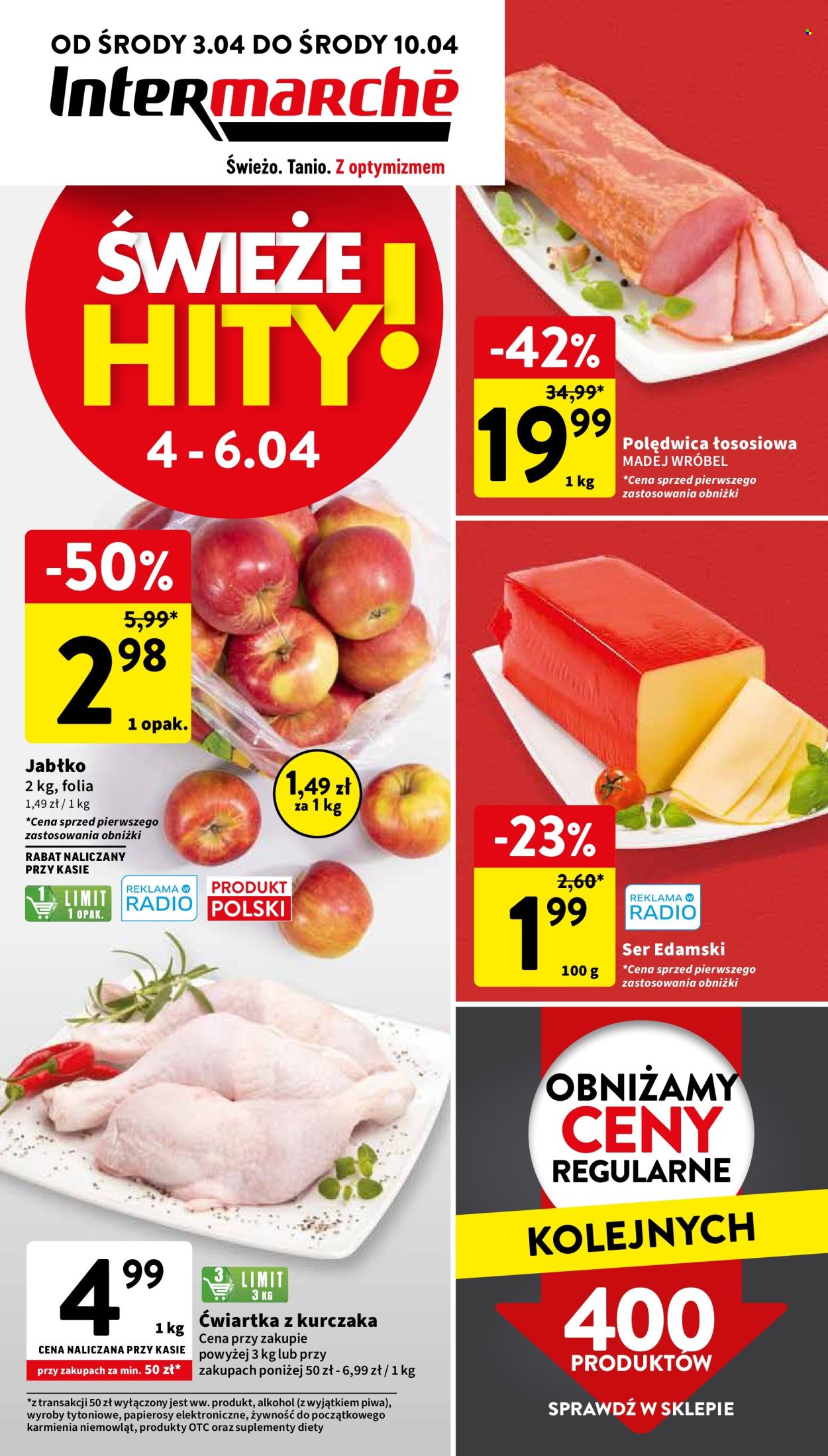 Gazetka Intermarché - 3.04.2024 - 10.04.2024. Strona 1