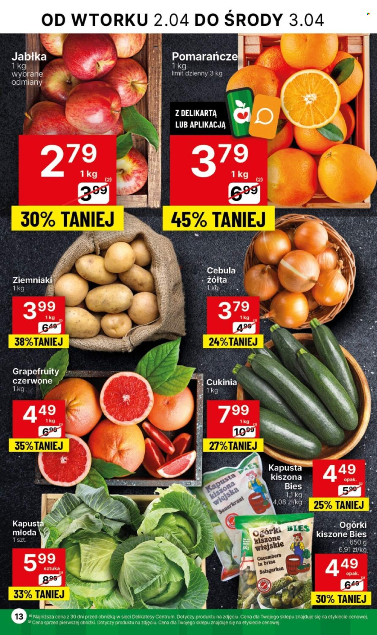 Gazetka Delikatesy Centrum - 2.04.2024 - 7.04.2024. Strona 13