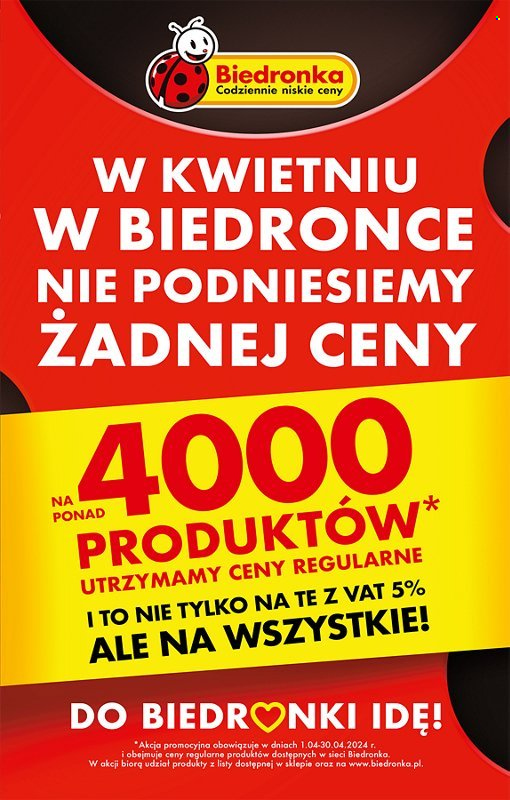 Gazetka Biedronka - 2.04.2024 - 6.04.2024. Strona 3