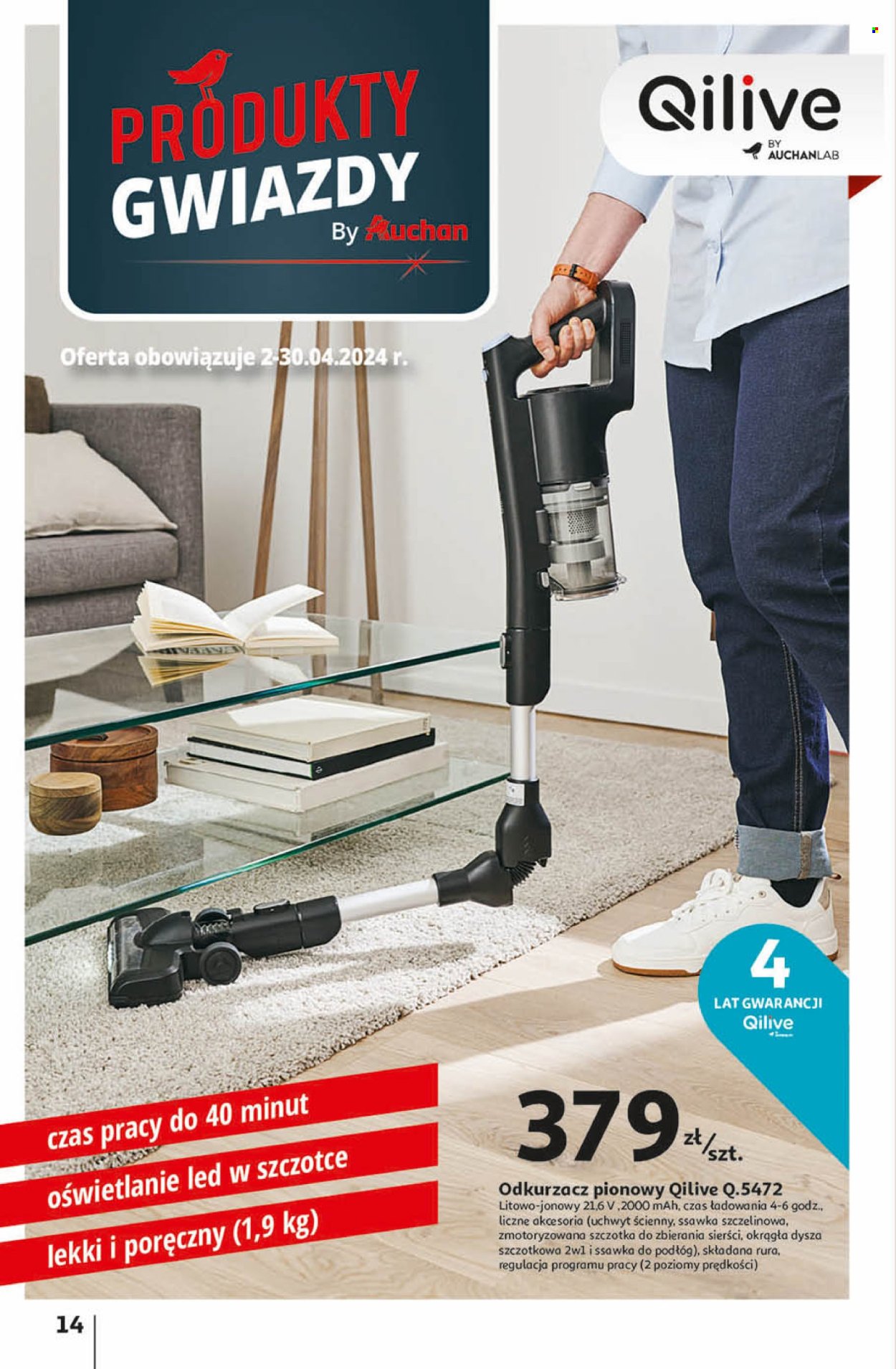 Gazetka Auchan - 4.04.2024 - 10.04.2024. Strona 14