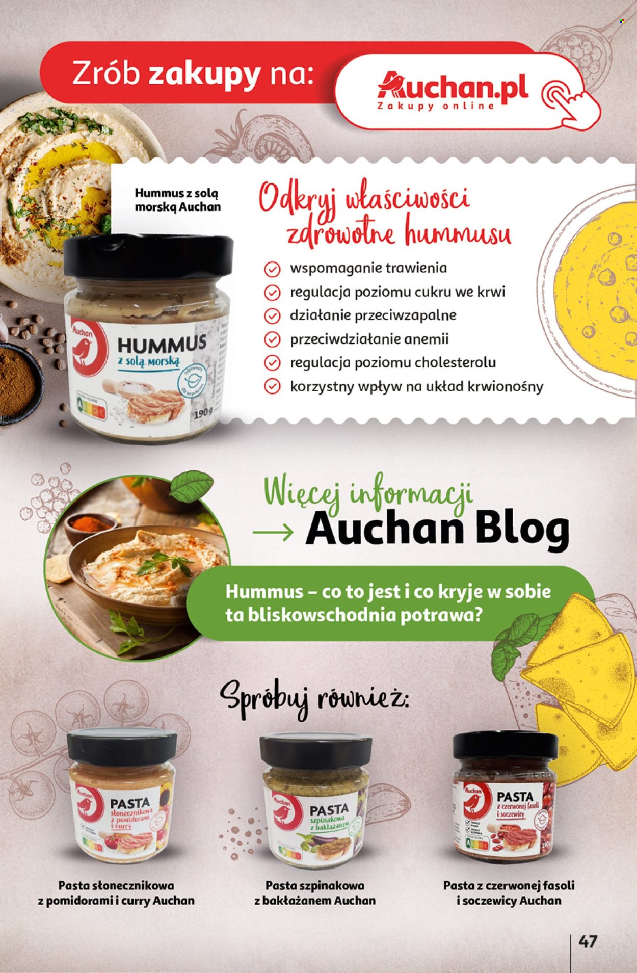 Gazetka Auchan - 4.04.2024 - 10.04.2024. Strona 47