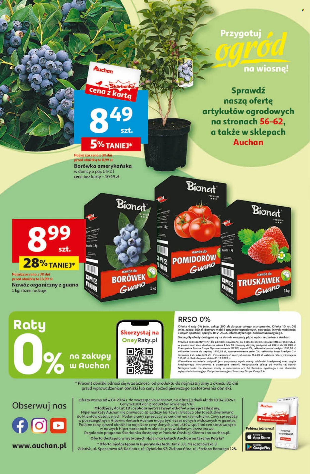 Gazetka Auchan - 4.04.2024 - 10.04.2024. Strona 62