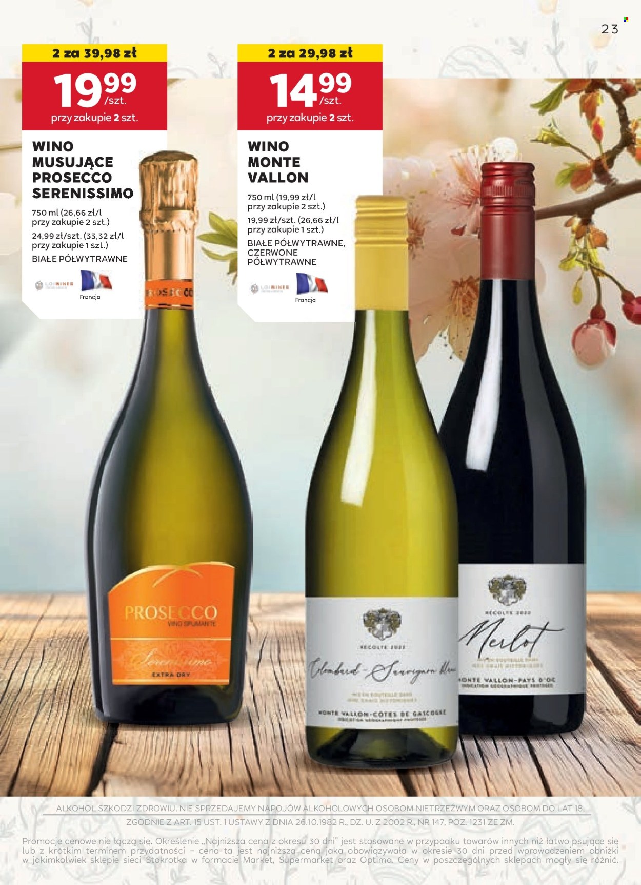 Gazetka Stokrotka Supermarket - 27.03.2024 - 24.04.2024. Strona 23