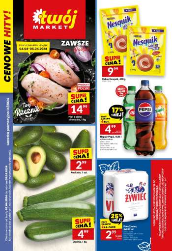 Gazetka Twój Market - 3.04.2024 - 9.04.2024.