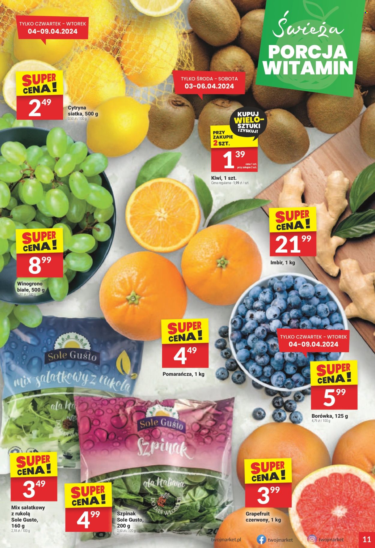 Gazetka Twój Market - 3.04.2024 - 9.04.2024. Strona 11
