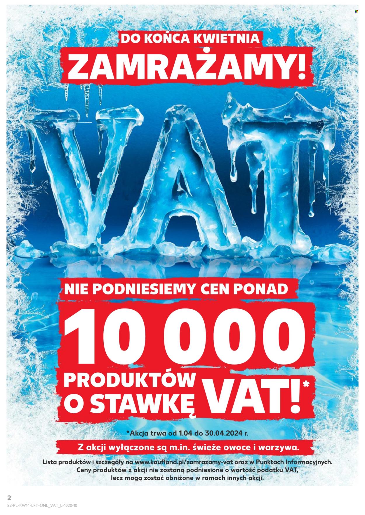 Gazetka Kaufland - 4.04.2024 - 10.04.2024. Strona 2