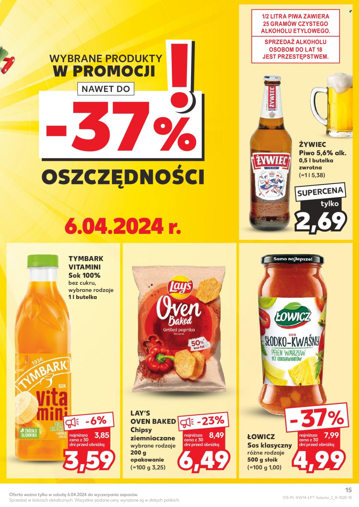 Gazetka Kaufland - 4.04.2024 - 10.04.2024. Strona 15