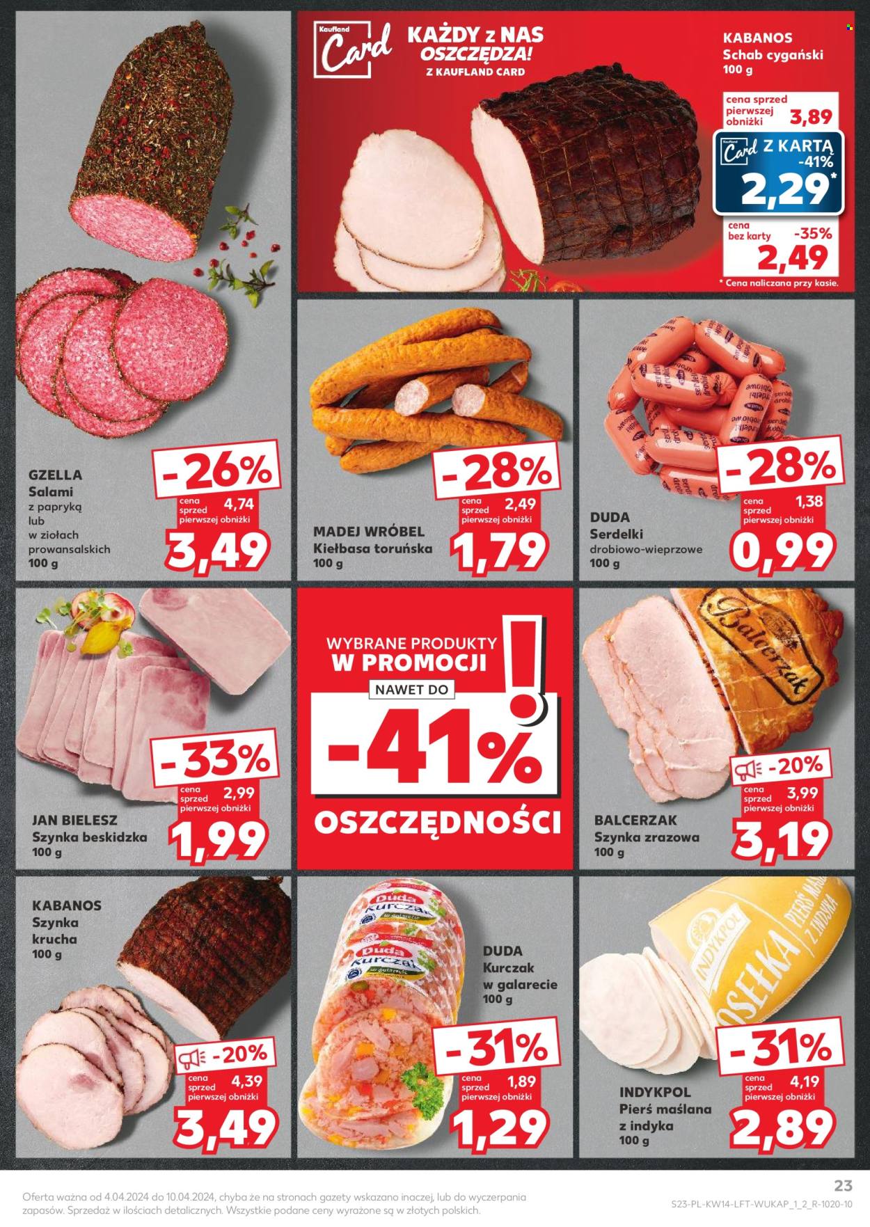 Gazetka Kaufland - 4.04.2024 - 10.04.2024. Strona 23