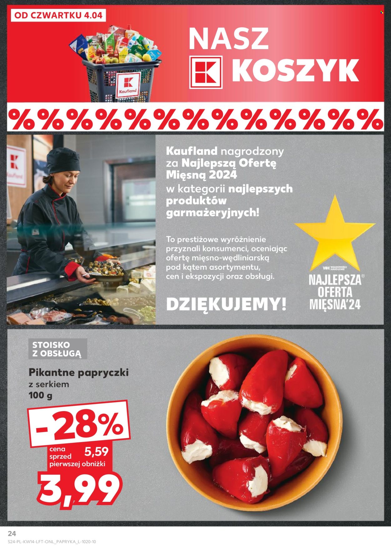 Gazetka Kaufland - 4.04.2024 - 10.04.2024. Strona 24